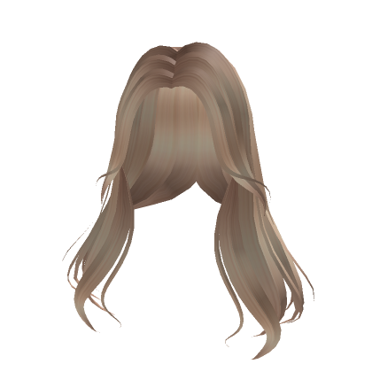 Roblox Item Blonde Aesthetic Flowy Over The Shoulder Hair