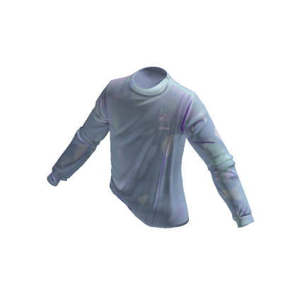 White Glossy Long Sleeve Shirt | Roblox Item - Rolimon's