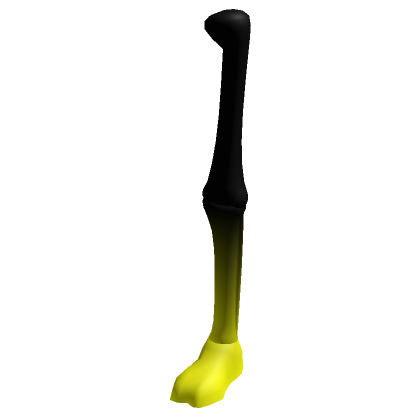Black Yellow Skelly Left Leg's Code & Price - RblxTrade