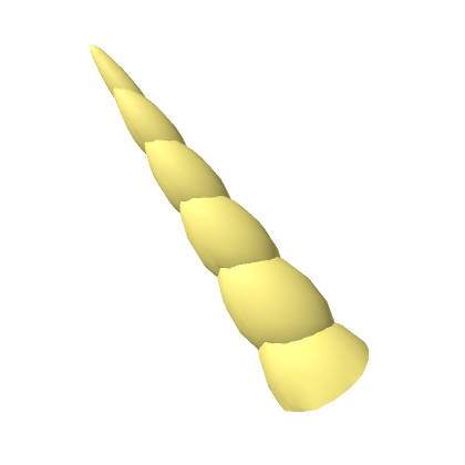 Roblox Item Gold Unicorn Horn