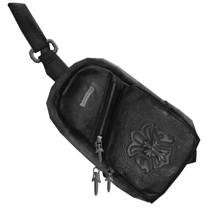 Leather Chrome Crossbody Sling Bag Front 1.0 Roblox Item Rolimon s