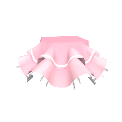 Pink bow tutu skirt shop roblox