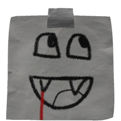 Epic Jam Vampire Sticky Note Drawing - Roblox
