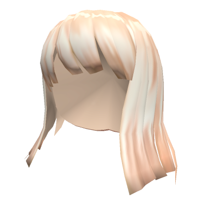 Blonde Hair Clipart Transparent - Free Roblox Hair For No Robux