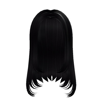 Classy Blowout Hairstyle In Black's Code & Price - RblxTrade