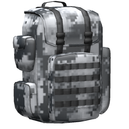 Justice silver discount camo backpack