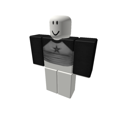 black tshirt y2k - Roblox