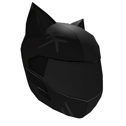Black Cat Motorcycle Helmet Roblox Item Rolimon s