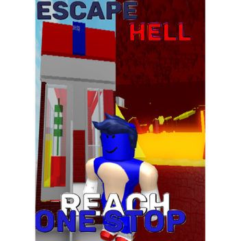Escape Hell and reach one stop 'obby LAST UPDATE*
