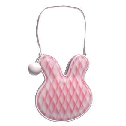Roblox Item 3.0 Quilted Bunny Bag - Pink