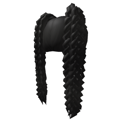 Braided Pigtails in Black's Code & Price - RblxTrade