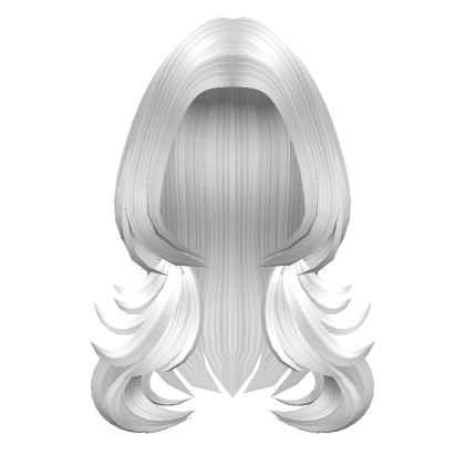 White Horn Hair  Roblox Item - Rolimon's