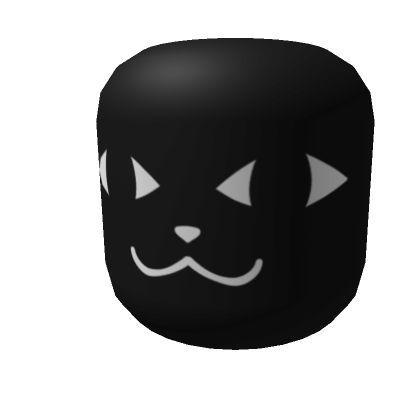Shadow cat smile face | Roblox Item - Rolimon's