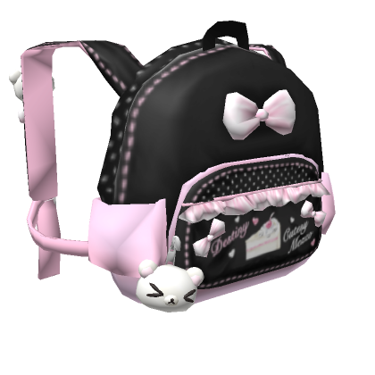 Y2K Black Bunny Backpack (1.0)