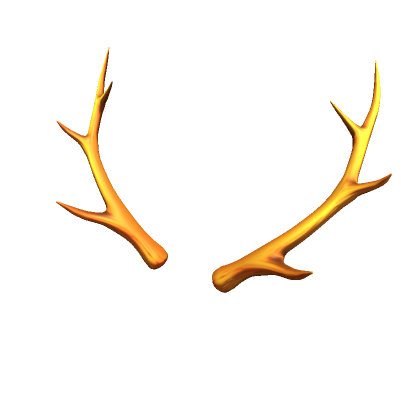Gold online reindeer antlers
