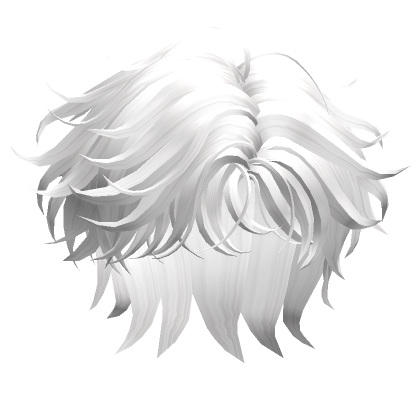 Messy White Hair, Roblox Wiki