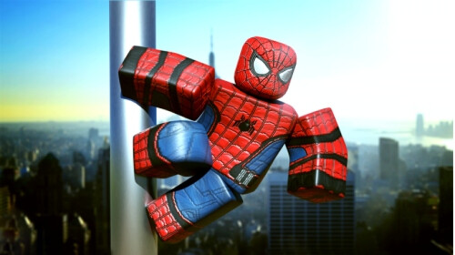 FÁBRICA DO HOMEM ARANHA NO ROBLOX!! (Spider man Tycoon) 