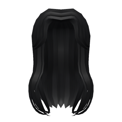 Free Roblox Black Hair PNG Image With Transparent Background png