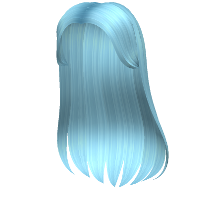 Long Blue Hair - Roblox
