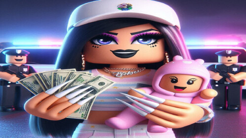 Bữa tiệc trên sân thượng! Baddies Life Story RP - Roblox