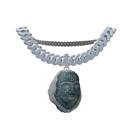 Blue face chain price discount