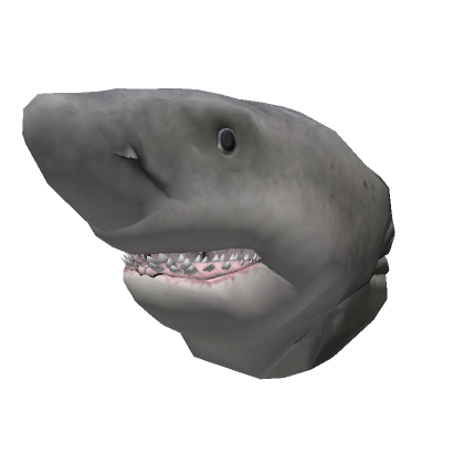 Roblox Item Realistic Megalodon Shark Head