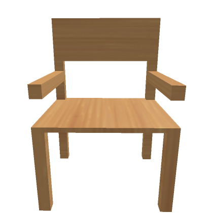 Roblox Item ✅ Wooden Chair