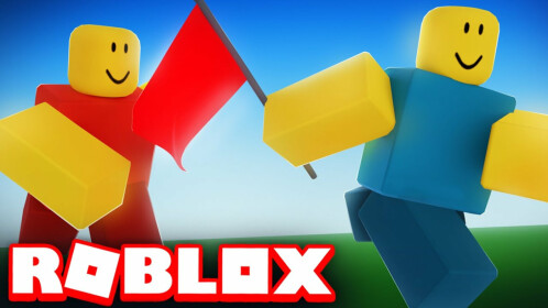 Capture A Bandeira! [Vermelho vs Azul] - Roblox