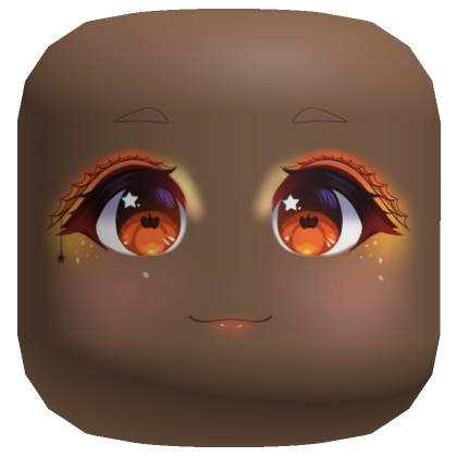 Roblox Item 🎃 Halloween Brown Skin Tone Mask
