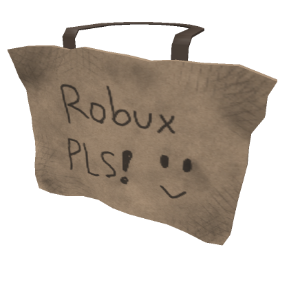 Cardboard Robux Sign | Roblox Item - Rolimon's