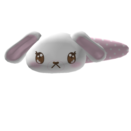 cutesy white bunny hairclip | Roblox Item - Rolimon's