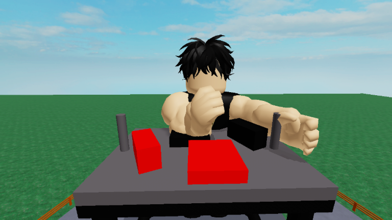 Conta Roblox arm wrestling simulator e - Roblox - Outros jogos Roblox -  GGMAX