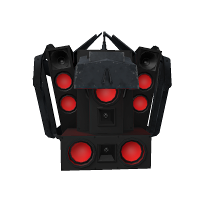 Head Big Red Speaker | Roblox Item - Rolimon's