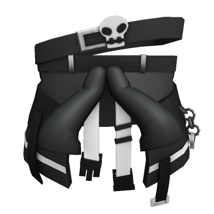 Skull Black Waist Jacket | Roblox Item - Rolimon's