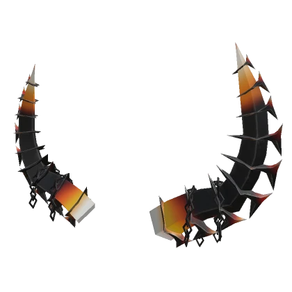 Immortal Fire Horns | Roblox Item - Rolimon's