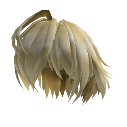 Blonde Curly Wavy Anime Hair Shulk Xenoblade Roblox Item Rolimon s