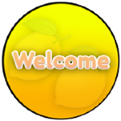 Welcome ! - Roblox