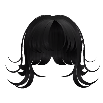black messy anime hair｜TikTok Search