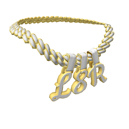 L8R Gold Chain | Roblox Item - Rolimon's