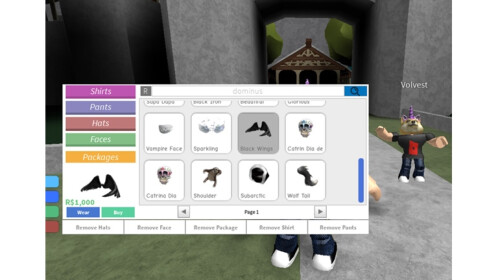 Home - Roblox Catalog - Roblox x + Discover Avatar Shop Create Robux  brolige emaccansto.s Ooo PR