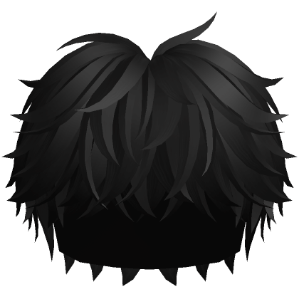 ROBLOX Scanner on X: Anime Boy Hair - BLACK  / X