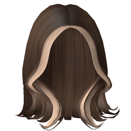 Blonde Blow Out Hair - Roblox