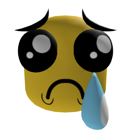 Cabeza de Noob Llorando - Roblox