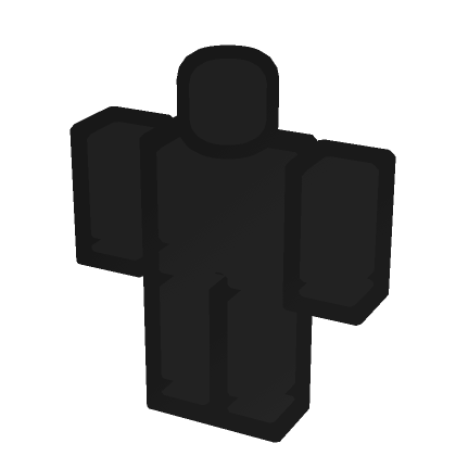 (1.0) Aura de Contorno de Avatar Preta Completa - Roblox