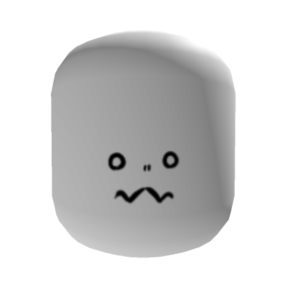 Anxious Noob Face Mask - Roblox