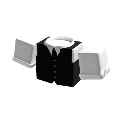 White Shirt Black Tie  Roblox Item - Rolimon's