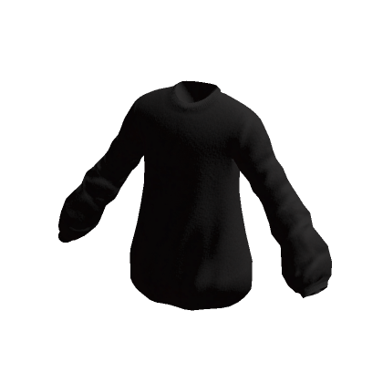 black oversized sweater | Roblox Item - Rolimon's