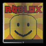 ROBLOX Bighead (domino art) #1