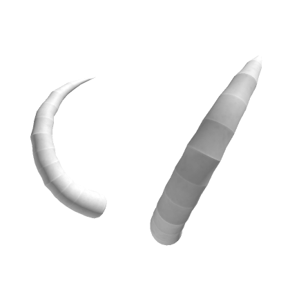 Roblox Item White Krampus Horns