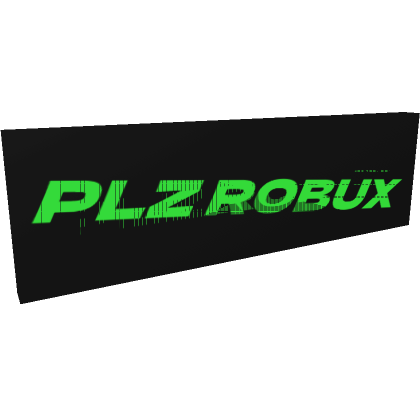 Roblox Item (Animated) Plz Robux Censor bar FX Glow
